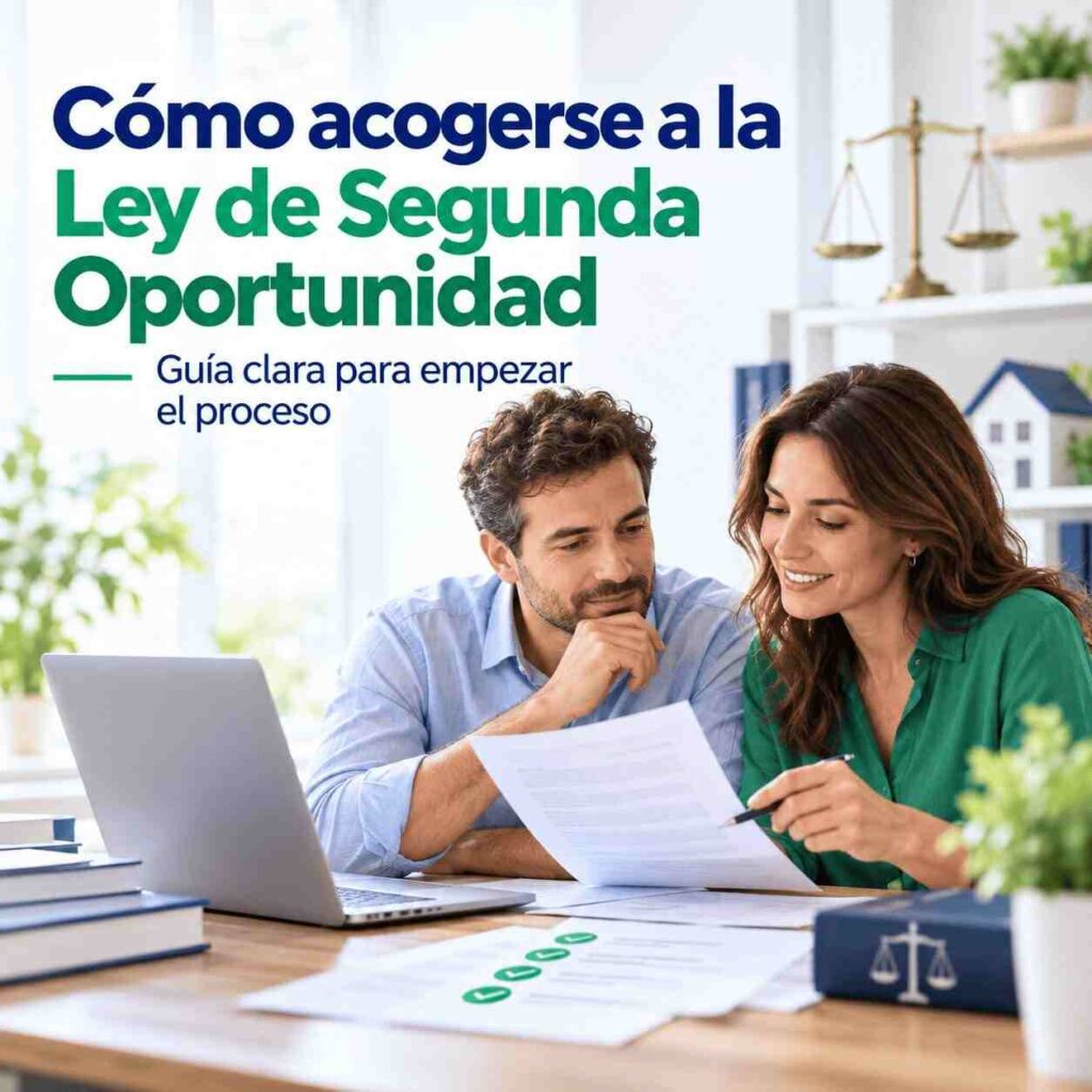 Portad de Cómo acogerse a la Ley de Segunda Oportunidad